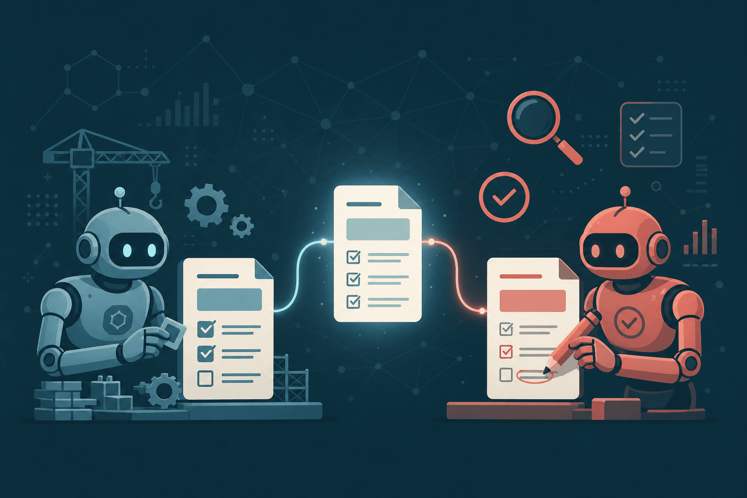 AI Survey Programming Takes Two Agents, Not One